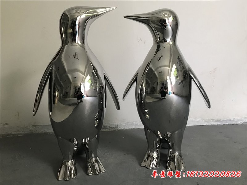不锈钢抽象企鹅