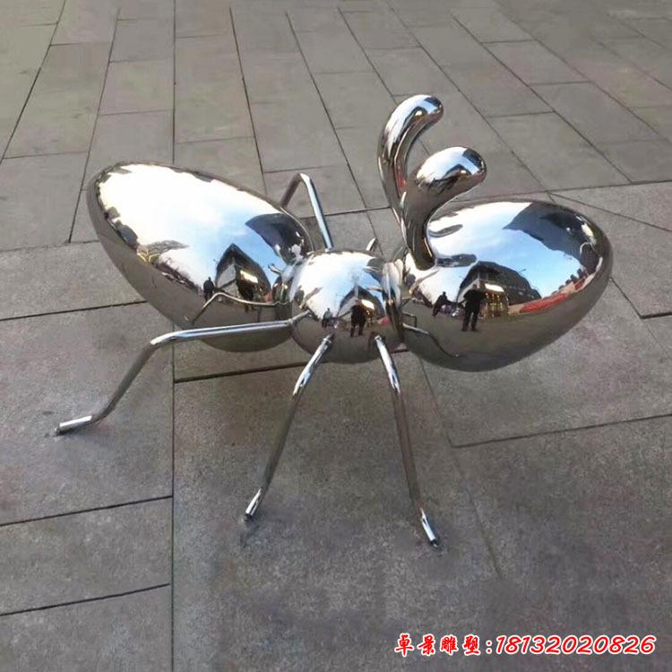 不锈钢大型蚂蚁雕塑 (1)