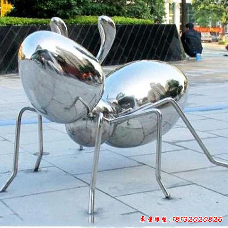 不锈钢大型蚂蚁雕塑 (5)