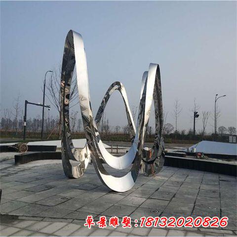 不锈钢大型广场雕塑 (3)
