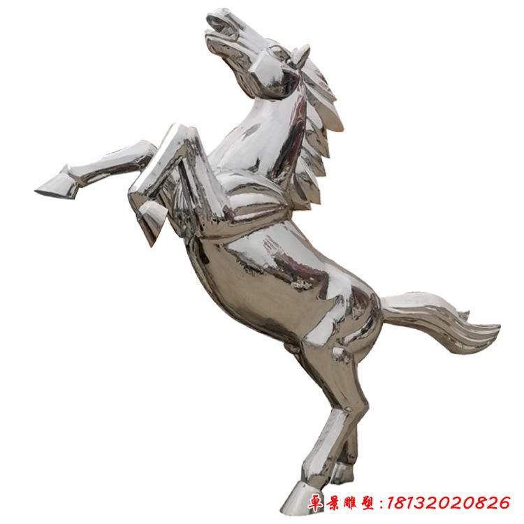 不锈钢飞马雕塑 (2)