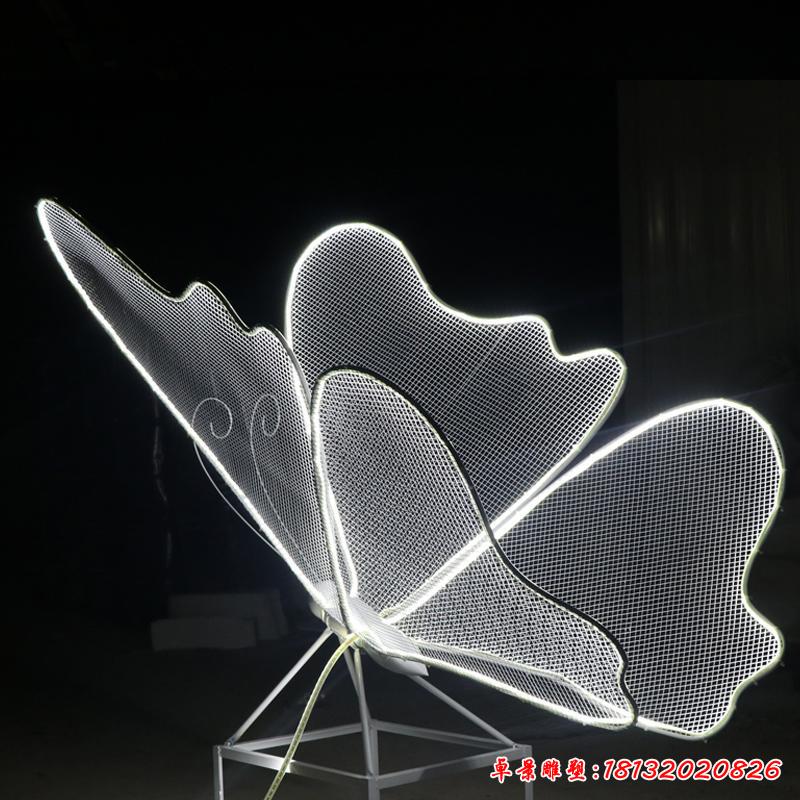 不锈钢蝴蝶雕塑铁艺镂空金属动物景观装饰公园摆件48270954