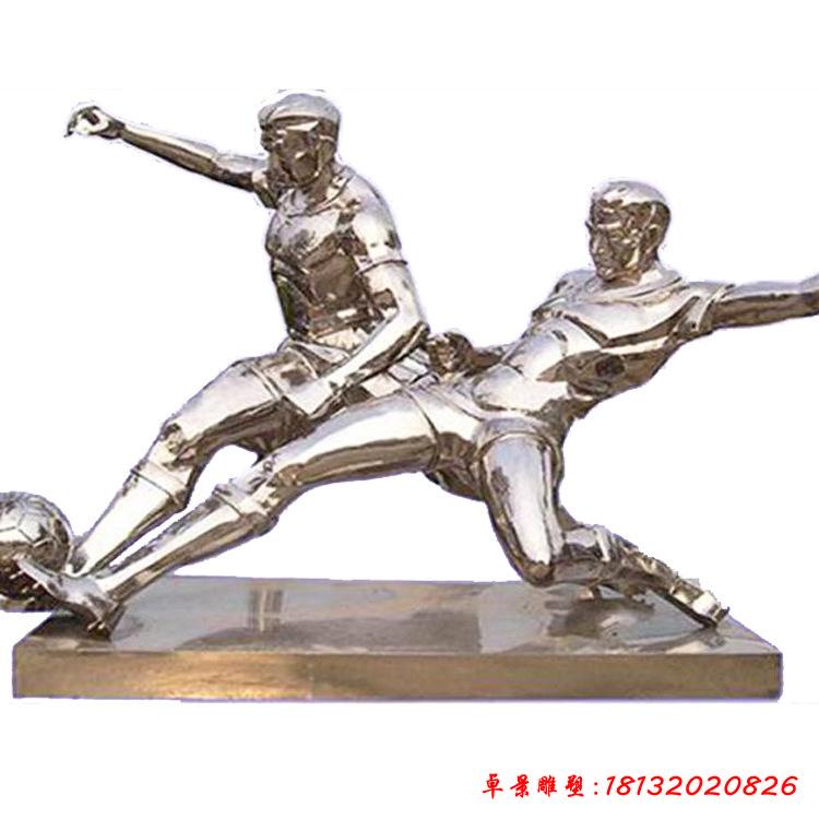不锈钢踢足球运动人物 (2)