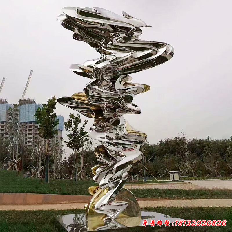 不锈钢艺术抽象景观雕塑 4