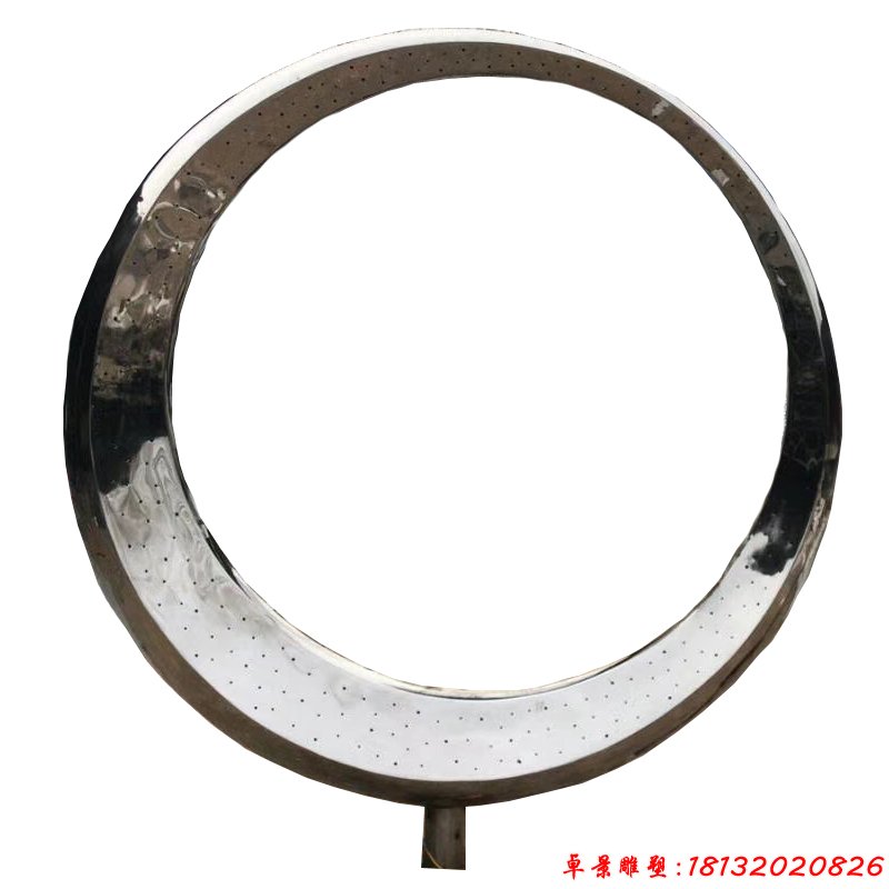不锈钢镜面细碎灯光圆环 (3)