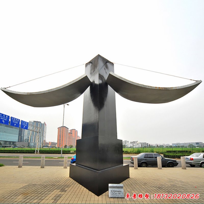 不锈钢公平秤景观雕塑