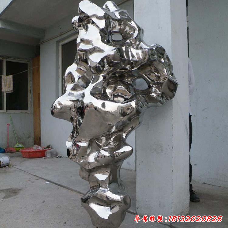 不锈钢太湖石雕塑 (3)
