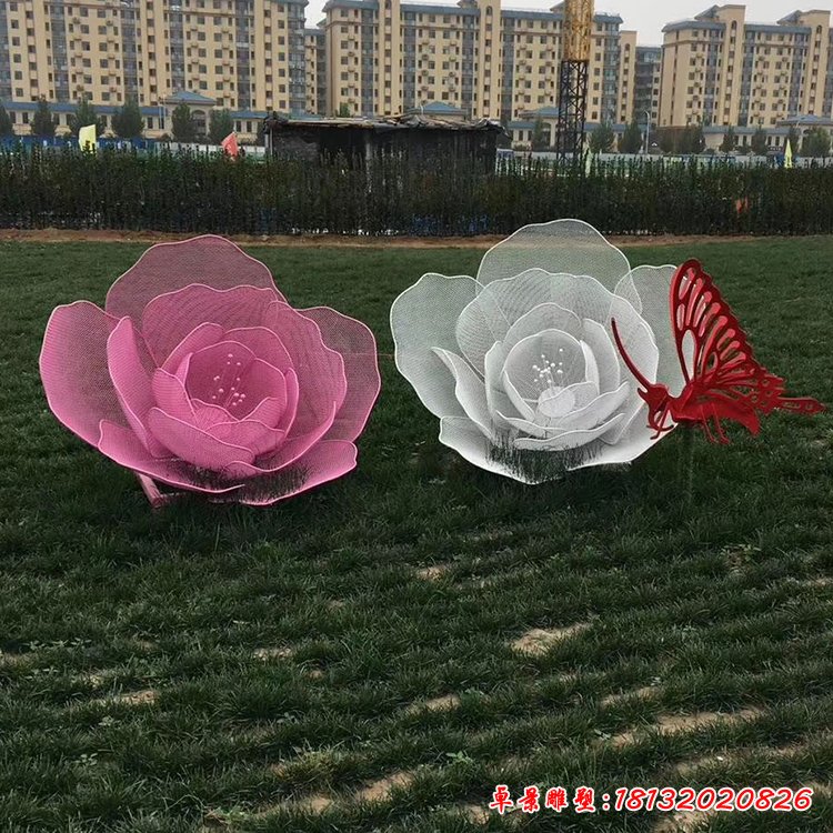 不锈钢仿真花朵 (2)