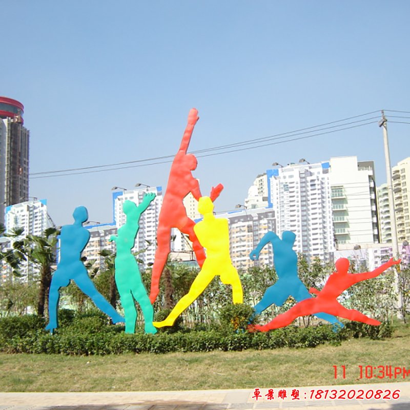 不锈钢运动雕塑,不锈钢抽象运动雕塑