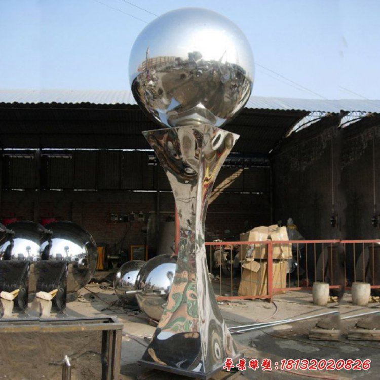 不锈钢奖杯雕塑 (3)