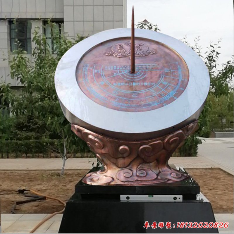 不锈钢日晷雕塑 (2)[1]
