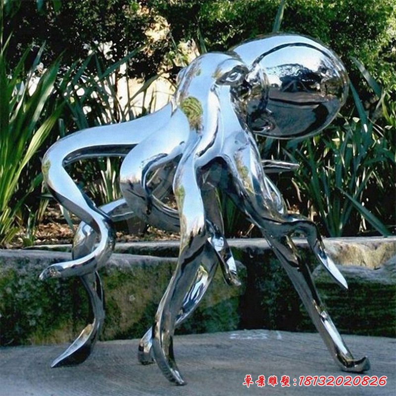 不锈钢章鱼雕塑 (1)[1]