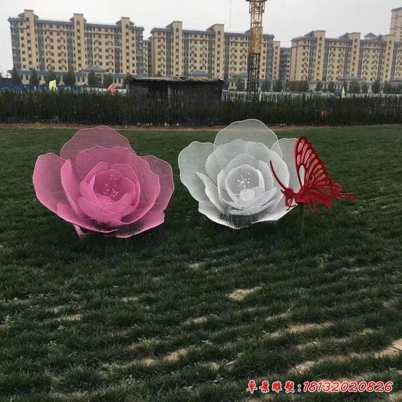 不锈钢铁艺植物花朵 (1)_副本