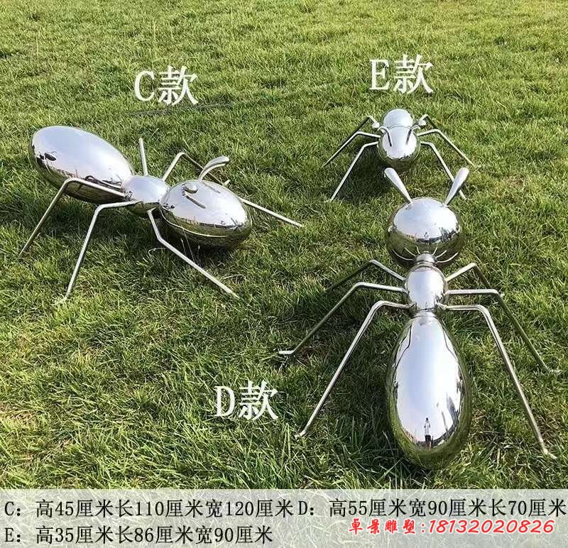 不锈钢蚂蚁动物雕塑 (5)