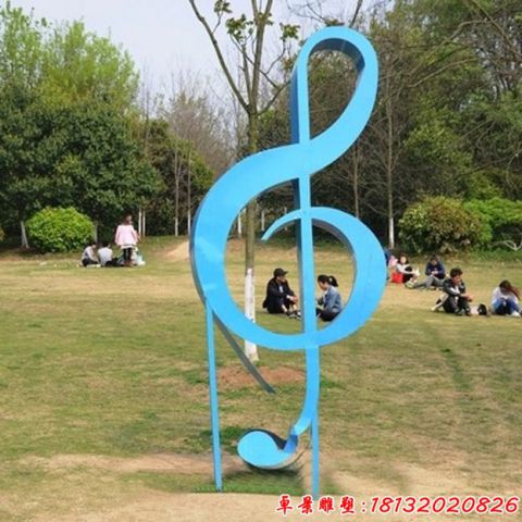 喷漆大型音符