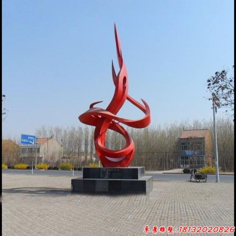 抽象街边造型