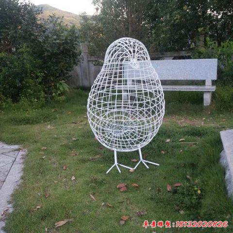 镂空小鸟园林