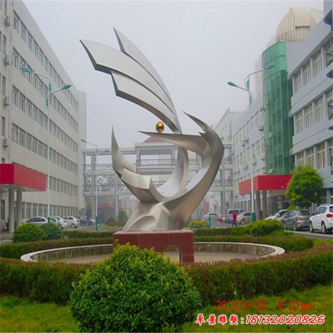 抽象企业标志景观