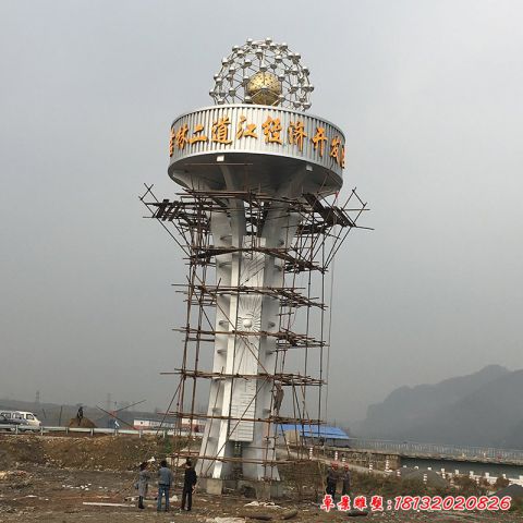 企业精神堡垒景观
