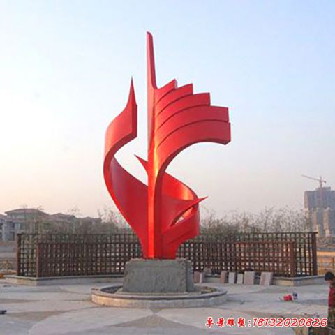 广场帆船景观