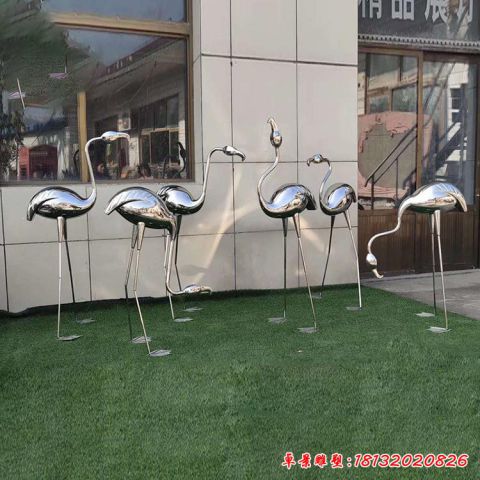 园林火烈鸟景观