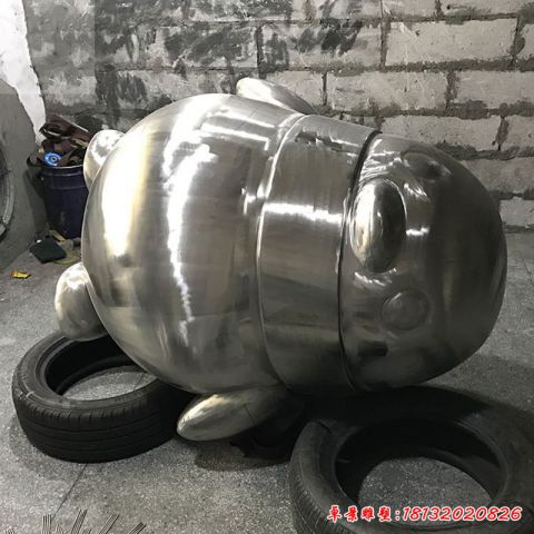 抽象大型企鹅