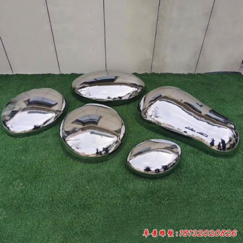 镜面鹅卵石造型