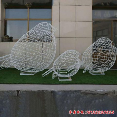 小鸟动物镂空