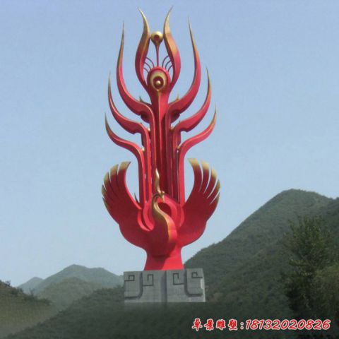 凤凰抽象神兽
