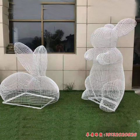 动物镂空兔子