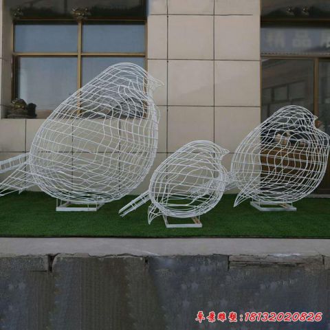 镂空小鸟动物
