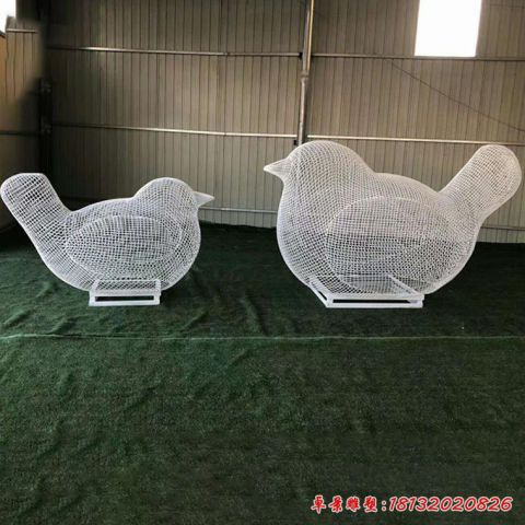 小鸟镂空动物