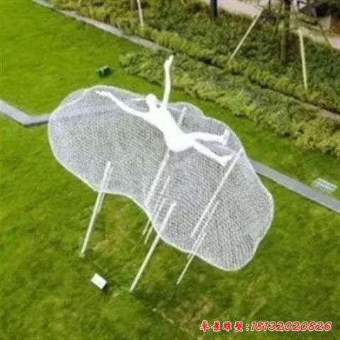 镂空云朵景观