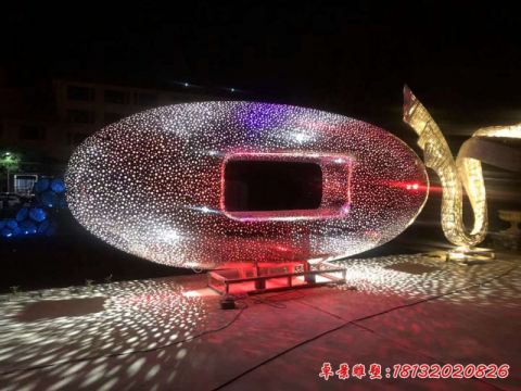 发光镂空鹅卵石