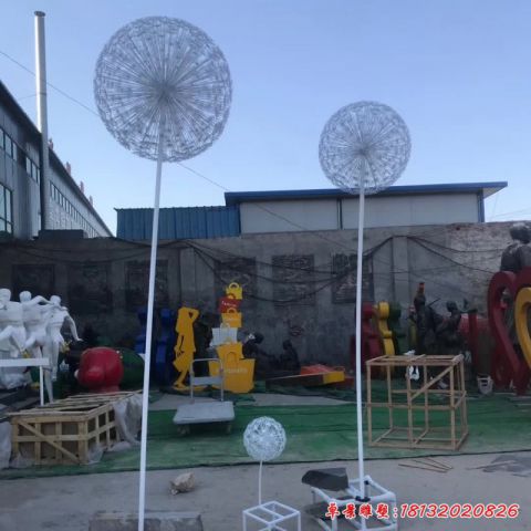 镂空蒲公英