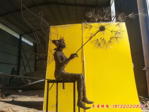 编织稻草人