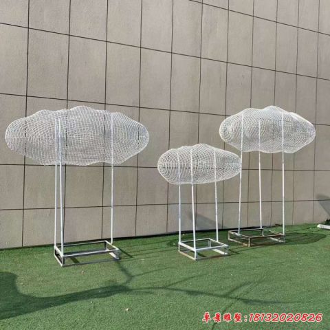 镂空云朵景观