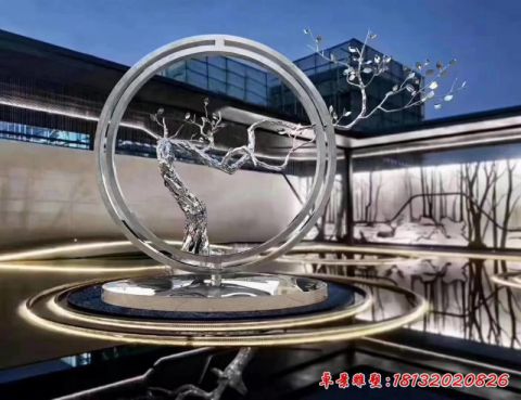 圆环抽象景观