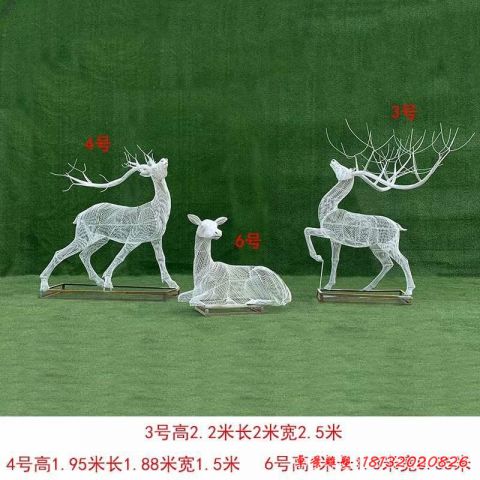 镂空鹿动物