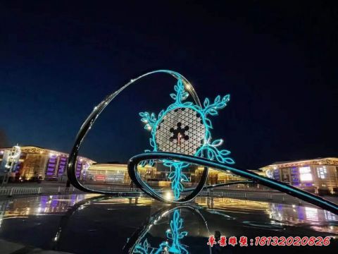 冬奥会标志景观