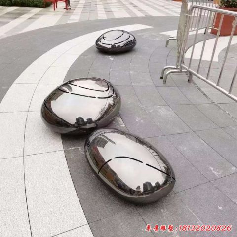 鹅卵石镜面