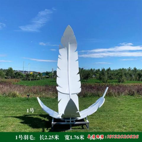 羽毛景观