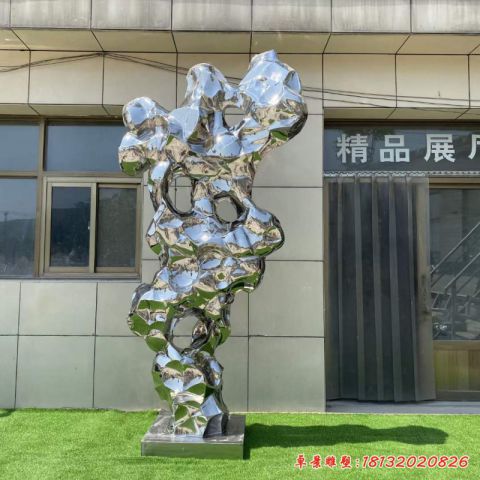 太湖石抽象镜面