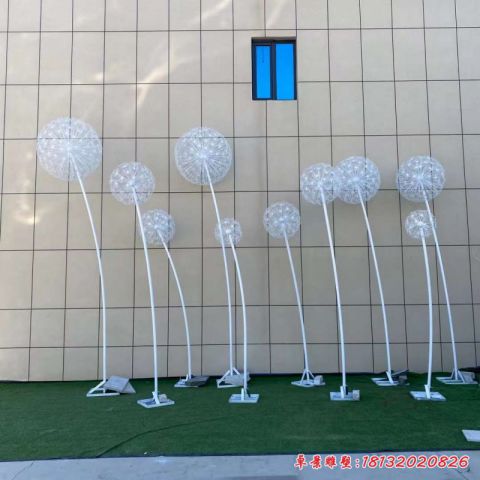 镂空蒲公英景观