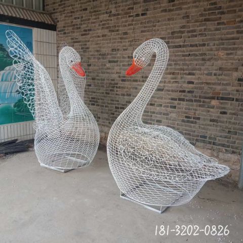 镂空动物天鹅